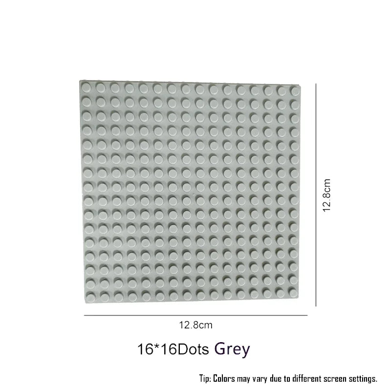 Baseplates 32x32 16x32 Dots Classic Base Plates MOC Bricks City Dimensions Building Blocks Figures Construction Toys