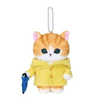 12cm Cattoon Anime Global Travel Styles Mofusand Plush Doll Toys Stuffed Animals Keychain Small Pendant Christmas Birthday Gifts
