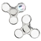 Creative Luminous LED Light Fidget Spinner Hand Top Spinners Glow In Dark Light EDC Figet Spiner Finger Stress Relief Toys