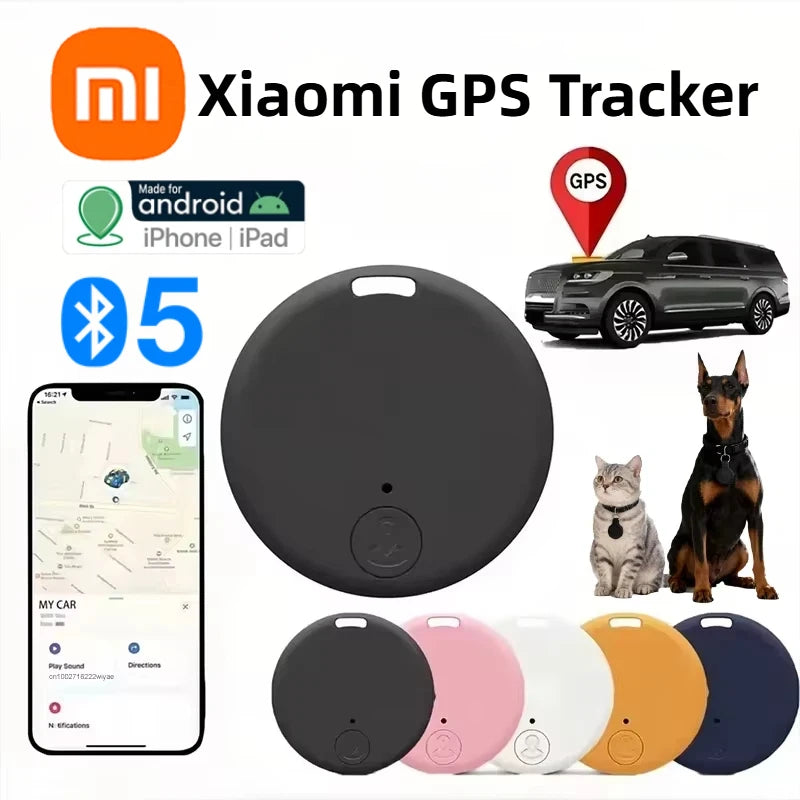 Xiaomi GPS Tracker Bluetooth 5.0 Anti-Lost GPS Mini Device Pet Elderly Kid Bag Wallet Car Tracking For IOS Android Smart Finder