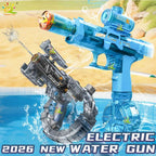 HUIQIBAO Children's electric water gun toy, high-speed water sprayer, suitable for outdoor play use