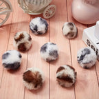 3Pcs Cat Toy Ball Leopard Print Plush Ball, Cat Self-Entertainment Ball Soft Cat and Dog Universal Toy Ball Interactive