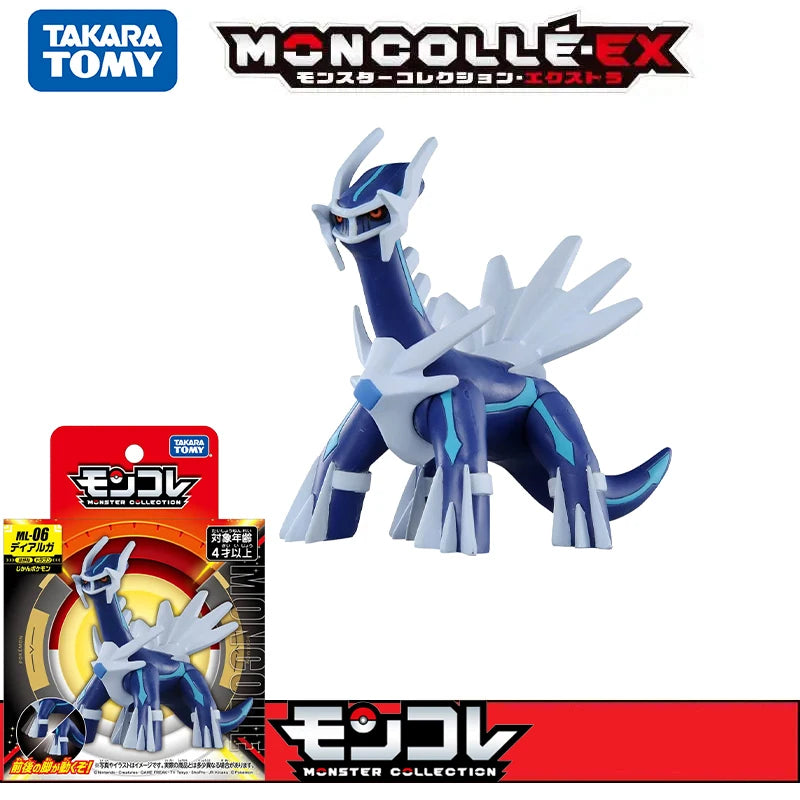 Original Pokemon Figures Shiny 50% Forme Zygarde Mega Rayquaza Terapagos Terastal Form Gigantamax Charizard ML Collection Model