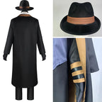 Nakahara Chuuya Cosplay Costume  Include Hat Uniform Trench Coat Pants Big Size Outfits Halloween Party for Comic Con
