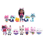 NEW 13pcs Anime Figure Gab Toy Smiling Cakey Catrat Hug Doll Mercat Cartoon Action Figure Home Decoration Xmas Birthday Gifts