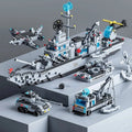 65CM Super Large Navy Warship Building Blocks Army Ship Model 6 in 1 Multi Shape Building Blocks Toy Set for Boys Toys