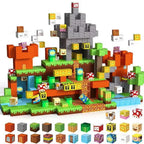 Sensory Montessori Stacking Cubes Construction Set Magnetic Building Blocks Magnet Cube Mine Set Toys Birthday Gift