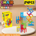 Educational Toys,Chair Stacking Toy Set,Building Blocks Stacking Chairs,Random Colors/Styles,Parent-Child Gathering Interactive