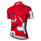 2024 Cartoon Cycling Clothing Men Short Sleeve MTB Ropa Ciclismo Breathable Summer Sportswear Outdoor Bicycle Clothes Bib Shorts