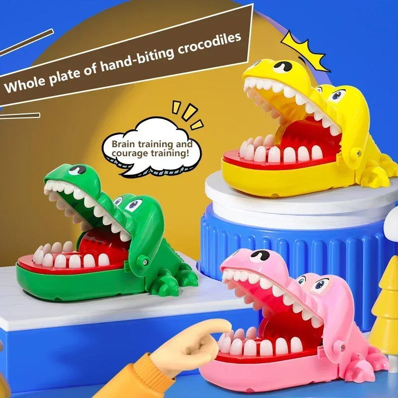 Crocodile Teeth Toys For Kids Alligator Biting Finger Dentist Games Funny For Party And Children Game Of Luck Pranks Kids Toys
