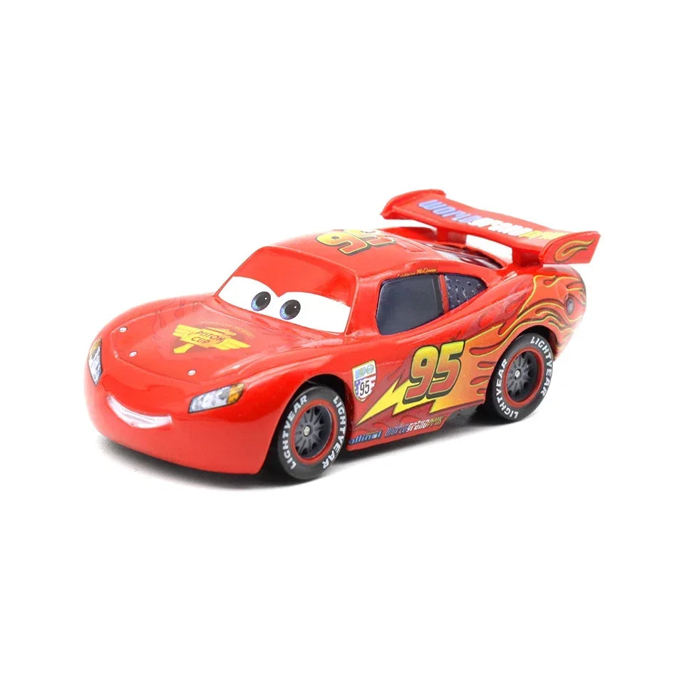HOT Pixar Car Truck Model Toys Lightning McQueen The King Ramirez Mini Die Casting Truck Model Kids Toy Birthday NEW YEAR Gif