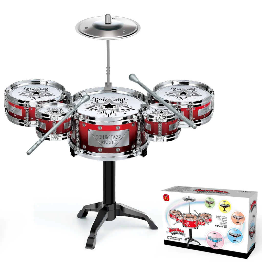 Drums, jazz drums, music enlightenment for children and babies, toys, imitation Musical Instruments, beginners practicing Musica