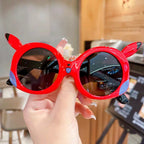 Cartoon Pikachu Outdoor Sun Protection Glasses Anime Pokemon Anti Glare Goggles Cute Vacation Travel Sunglasses Friend Gifts