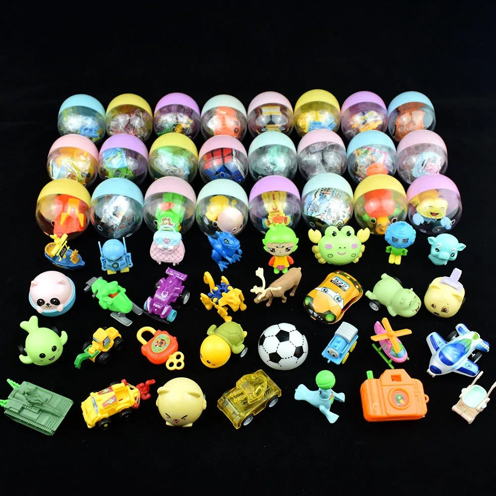 10-30Pcs Candy Color Gacha Surprise Blind Box for Kids Birthday Halloween Christmas Carnival Party Gift School Reward