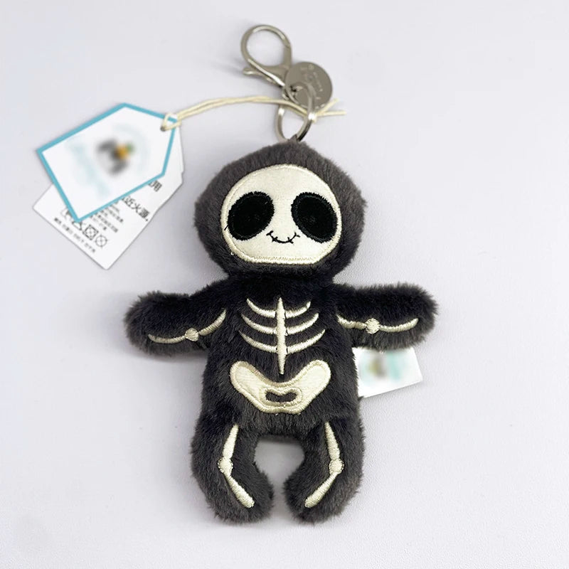 JC Golf ball plush keychain, grape keychain, jellyfish plush toy, hippopotamus, and plush elephant JC bag keychain