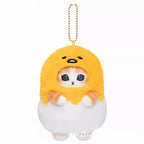 Kawaii Mofusand Cross-Dressing Sanrio Hello Kitty Kuromi Hanyodon Plush Keychain Pendant Anime Plush Backpack Pendant