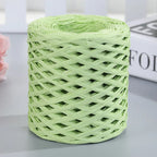 200M Raffia paper rope Straw Yarn For Knitting Crocheting Paper Threads DIY Handmade Summer Sunhat Beach Bag Freeshipping
