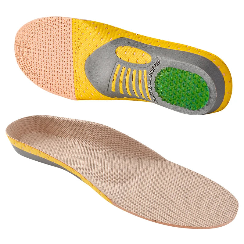 1 Pair Plantar Fasciitis Orthotic Shoe Inserts Arch Support Gel Comfort Shoe Insoles Athletic Running Insoles For Women And Men