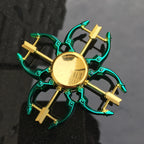 Fidget Spinner Anime Game Cartoon Fingertip Gyroscope Metal Zinc Alloy Mute Hand Spinner Smooth Electroplate Stress Relief Toys