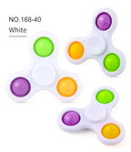 New Fidget Spinner Toys Hand Fingertip Multi-color Spnining Top Stress Relief Decompression Adults Toy Gifts for Boys Girls