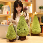 1Pc 29-90CM Simulation Christmas Tree Plush Toys Cute Evergreen Plush Pillow Dolls Wishing Trees Stuffed for Christmas Dress Up