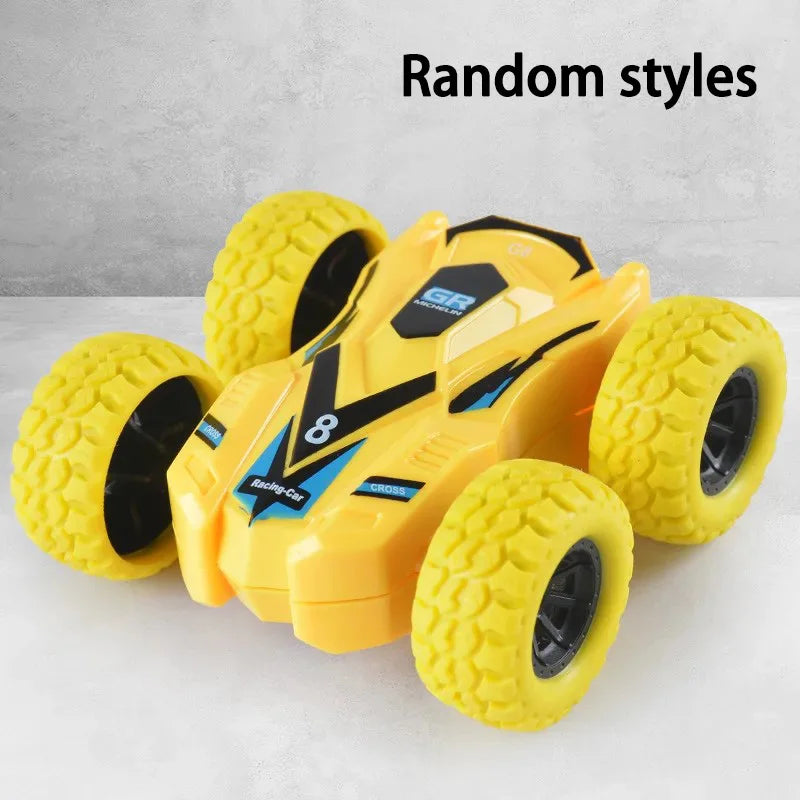 Children's toy car fun double-sided car inertial safety anti-collision anti-fall Kid's anti-fall model sliding off-road vehicle