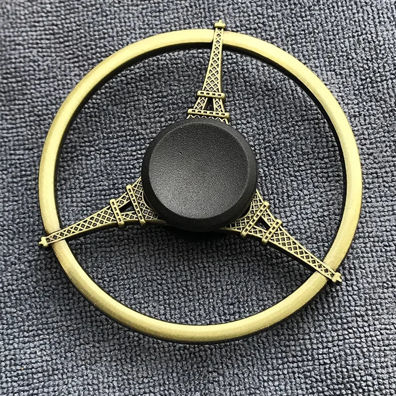 New Bronze Metal Alloy Fidget Spinner R188 Mute Bearing Hand Spinner Fingertip Gyro Stress Relief Toys Gifts