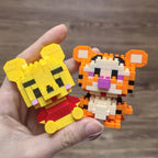 Disney Zootopia Small LinaBell Building Blocks Judy Nick Model Donald Duck Education Lotso Toys Mickey Mouse For Kids Birthday