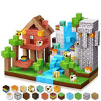 Sensory Montessori Stacking Cubes Construction Set Magnetic Building Blocks Magnet Cube Mine Set Toys Birthday Gift