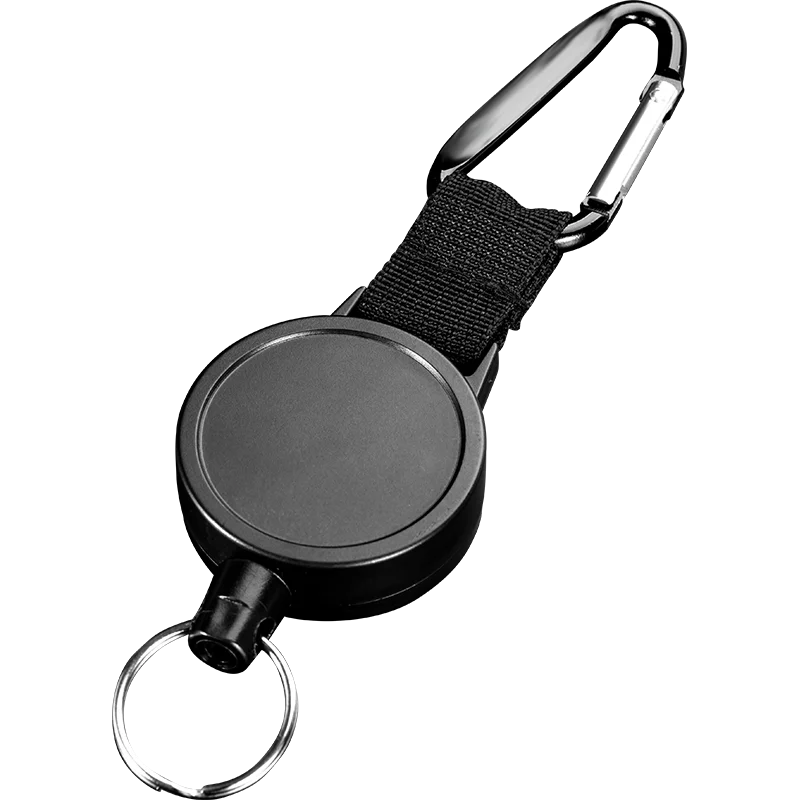 Stainless Steel Rope Camping Telescopic Burglar Chain Key Holder Tactical Keychain Outdoor Key Ring Return Retractable Key Chain