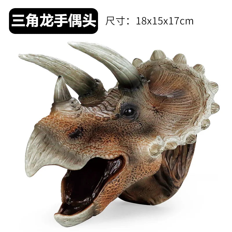 Scientific and Educational Cognitive Glove Model, Simulated Dinosaur, Children's Interactive Entertainment Hand Puppet Toy