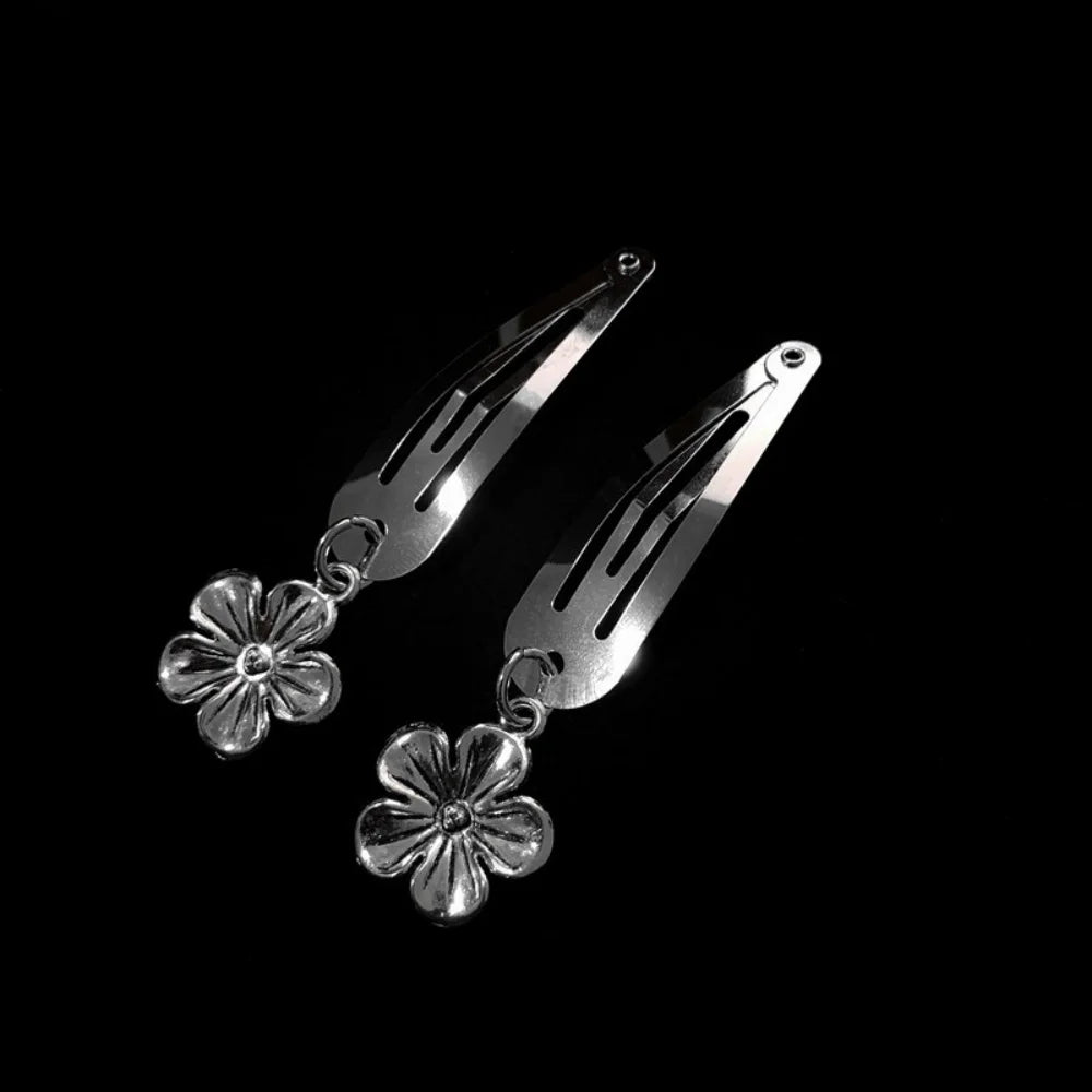 Ethnic style retro cool feeling cool and agile tassel hair clip BB clip with broken hair clip in front of the forehead, side cli