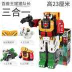 Power Assembling Educational Toys Math Cube Transformation Robot Digits Puzzle Ranger Animals boy toy for Kids