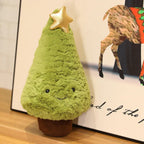1Pc 29-90CM Simulation Christmas Tree Plush Toys Cute Evergreen Plush Pillow Dolls Wishing Trees Stuffed for Christmas Dress Up