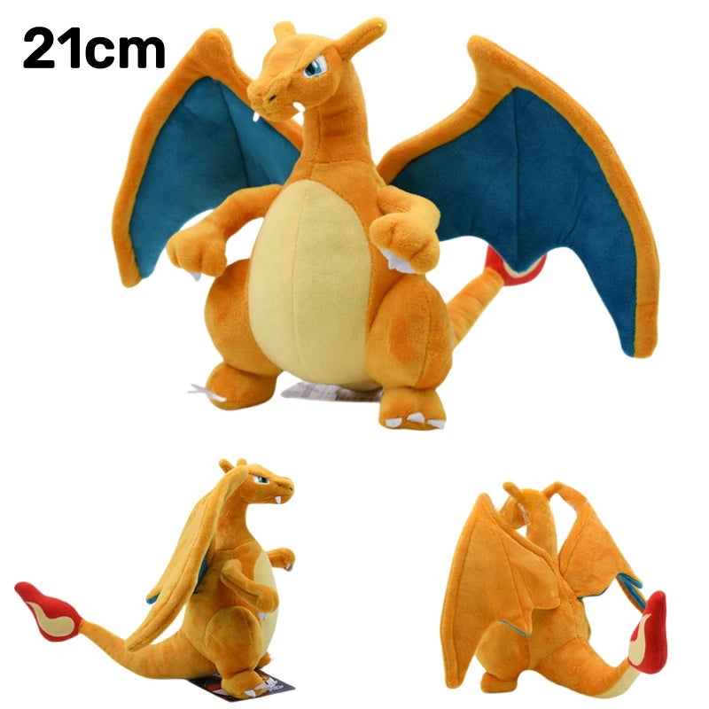New Pokemon Plush Toys Garchomp Groudon Primal Charizard Vulpix Koraidon Miraidon Gyarados Soft Stuffed Animals Toys Kids Gifts