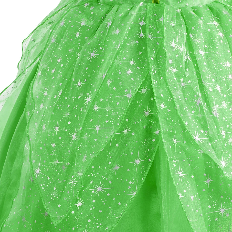 Girls Elsa Anna Dress Children Princess Carnival Dress Kids Jasmine Rapunzel Pageant Flower Disguise Birthday Cosplay Costume