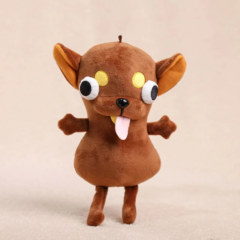 Funny Chihuahua Plush Toy Keychain Pendant Puppy Pet Stuffed Chihuahua Doll Weird Cute Realistic Plush Chihuahua Friend Gift