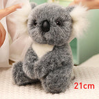 Lovely Australia Koala Plush Toys Furry Koala Bear Plush Dolls Stuffed Soft Animal Pillow for Friend Birthday Christmas Gift