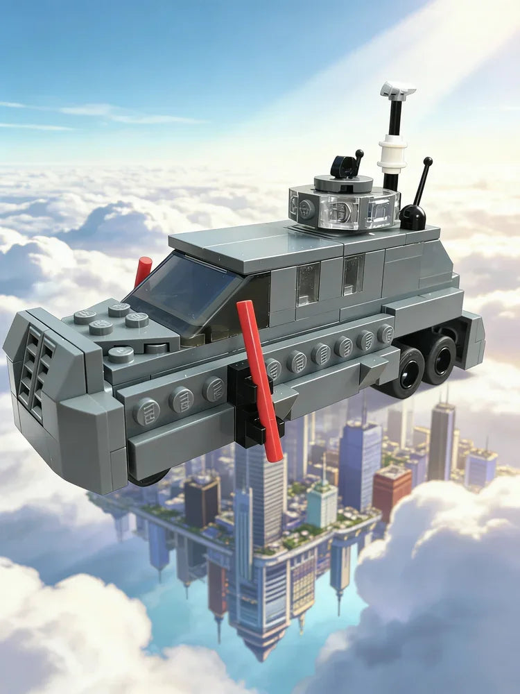 133pcs MOC TIV 2 Tornado Intercept Vehicle Model Building Christmas Gifts Blocks Architecture Assemble Toy DIY Idea Creative