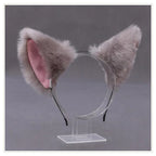 Lolita Animal Cat Fox Ear Hair Hoops Cosplay Girls Halloween Anime Headbands Headwear Hair Accessories