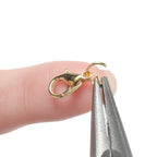 930pcs/Box Jewelry Findings Kits Open Jump Rings Lobster Clasps Hooks Pliers Tweezers for DIY Bracelet Necklace Jewelry Making