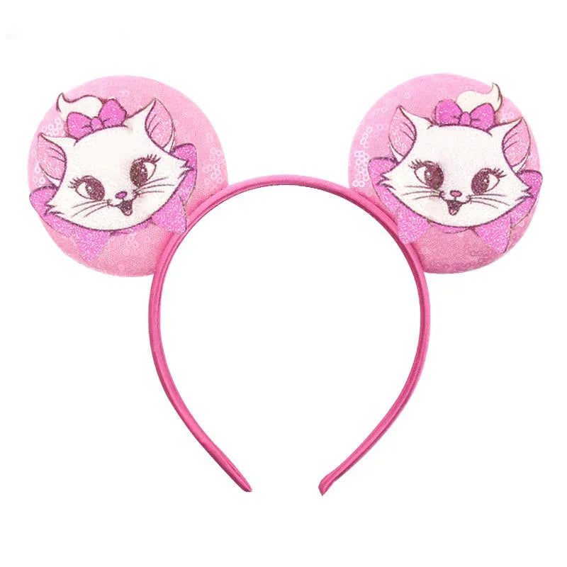 Boys Cute Mouse Ears Headbands Mickey Mouse Hairband With No Bow Party Festival Cosplay Christmas Birthdays Hair Accessories