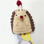 Cute Crochet Cactus Keychain For Keys Storage Bag Keyring Knitting Ladybug Bag Keyrings Wholesale Custom Car Keychain Accessory