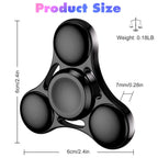Rainbow Fidget Spinner Toys Metal UFO Small Handheld Finger Spinners Gift for Kids Adults Spinning Top Focus Desk Fingertip
