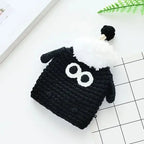 Cute Crochet Cactus Keychain For Keys Storage Bag Keyring Knitting Ladybug Bag Keyrings Wholesale Custom Car Keychain Accessory
