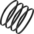 4PCS Thin Elastic Non-Slip Sports Headbands for Men & Women