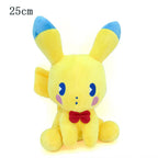 Newest Pokemon 70 Types Elf Plush Pikachu Toys Elekid Lucario Celebi Stuffed Doll Sprigatito Fuecoco Quaxly Plushies Xmas Gifts