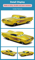 Disney Pixar Cars Ramone Series Colors Golden Green Red Purple 1:55 Alloy Diecast Children's Toy Car Model Gift