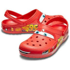 Lightning McQueen Hole Shoes Anime Cartoon Printing Kawaii Summer Travel Joker Portable Beach Cars Sandals Slippers Holiday Gift
