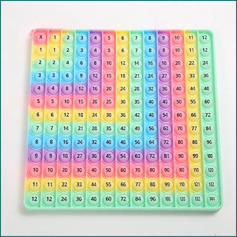 Multiplication Practice Math Games, 12x12 Times Table Learning Activity Board Games, Mathematics Teaching Toys Stationery Gifts